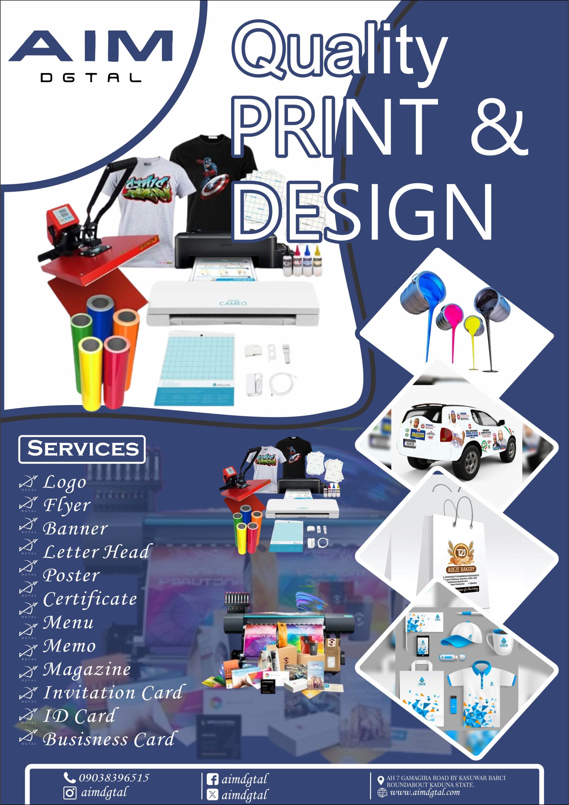 Graphics Design and Print Services